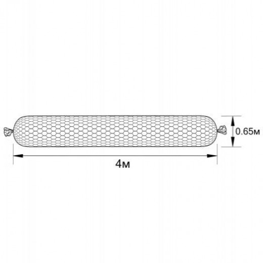 Габион ГСИ-Ц-4,0х0,65-С80-2,7-Ц